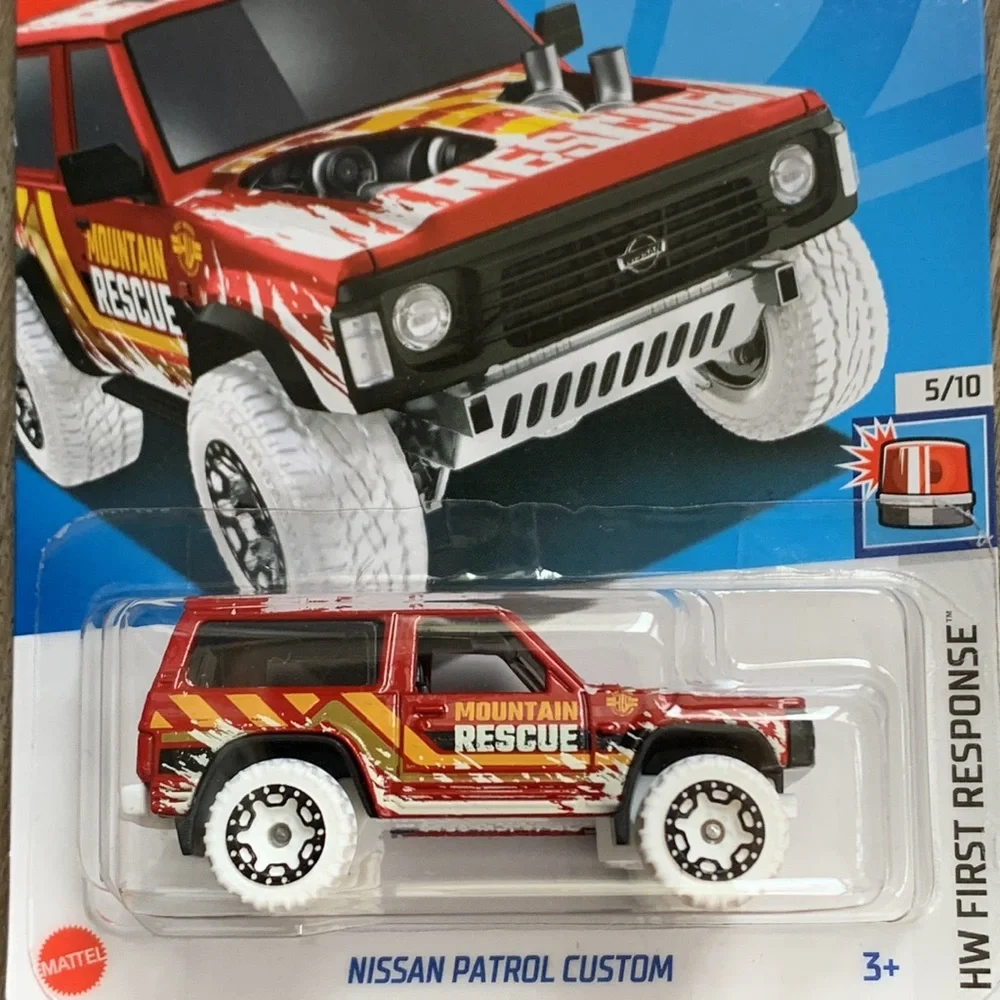 Hot Wheels Truck Nissan Patrol Custom HW First Response SUV Hotwheels Car 🆕 2024